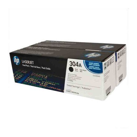 Dwupak kasety z czarnym [BK] tonerem Color LaserJet CP2025/CM2320 [2x3,5k]