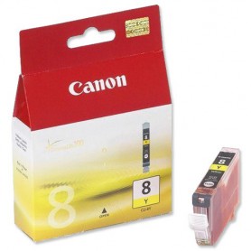 Canon oryginalny ink CLI8Y, yellow, 490s, 13ml, 0623B001, Canon iP4200, iP5200, iP5200R, MP500, MP800