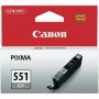 Canon oryginalny ink CLI551GY, grey, 7ml, 6512B001, Canon PIXMA iP7250, MG5450, MG6350, MG7550
