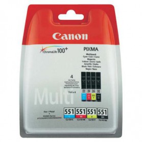 Canon oryginalny ink blistr, 6509B009, CLI551, CMYK, Canon PIXMA iP7250, MG5450, MG6350, MG7550