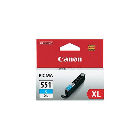 Canon oryginalny ink blistr, CLI551C XL, cyan, 11ml, 6444B004, high capacity, Canon PIXMA iP7250, MG5450, MG6350