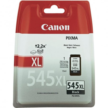 Canon oryginalny ink PG-545XL, black, 400s, 15ml, 8286B001, Canon Pixma MG2450, 2550